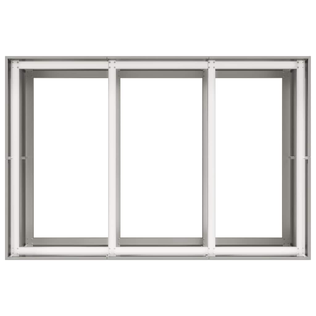 Fioriera 120x80x80 cm in Acciaio Inox