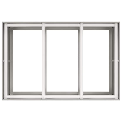 Fioriera 120x80x80 cm in Acciaio Inox