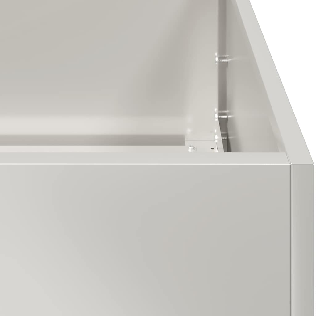 Fioriera 120x80x80 cm in Acciaio Inox