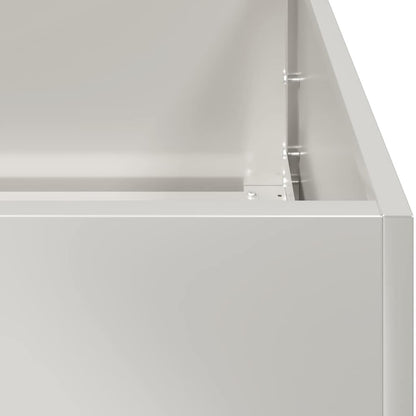 Fioriera 120x80x80 cm in Acciaio Inox