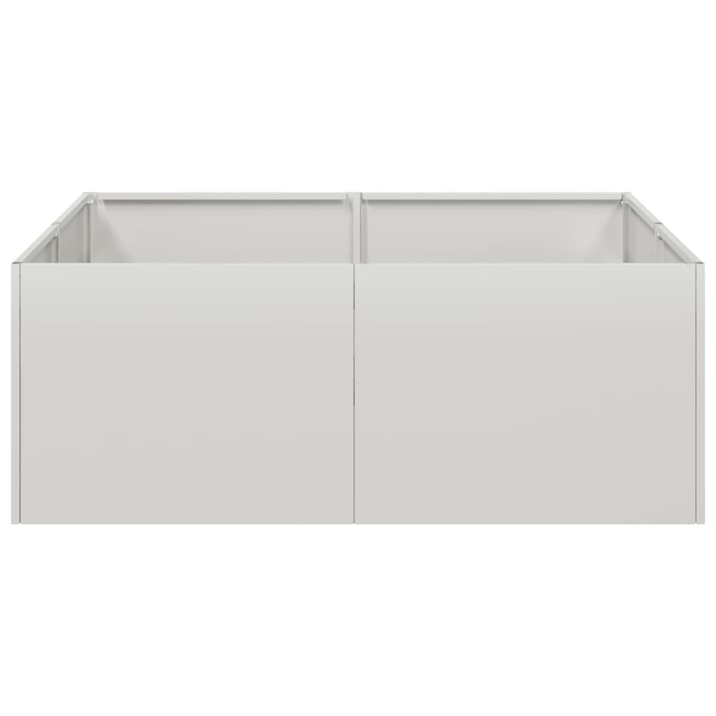 Fioriera 80x80x30 cm in Acciaio Inox