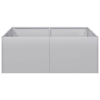 Fioriera 80x80x30 cm in Acciaio Zincato