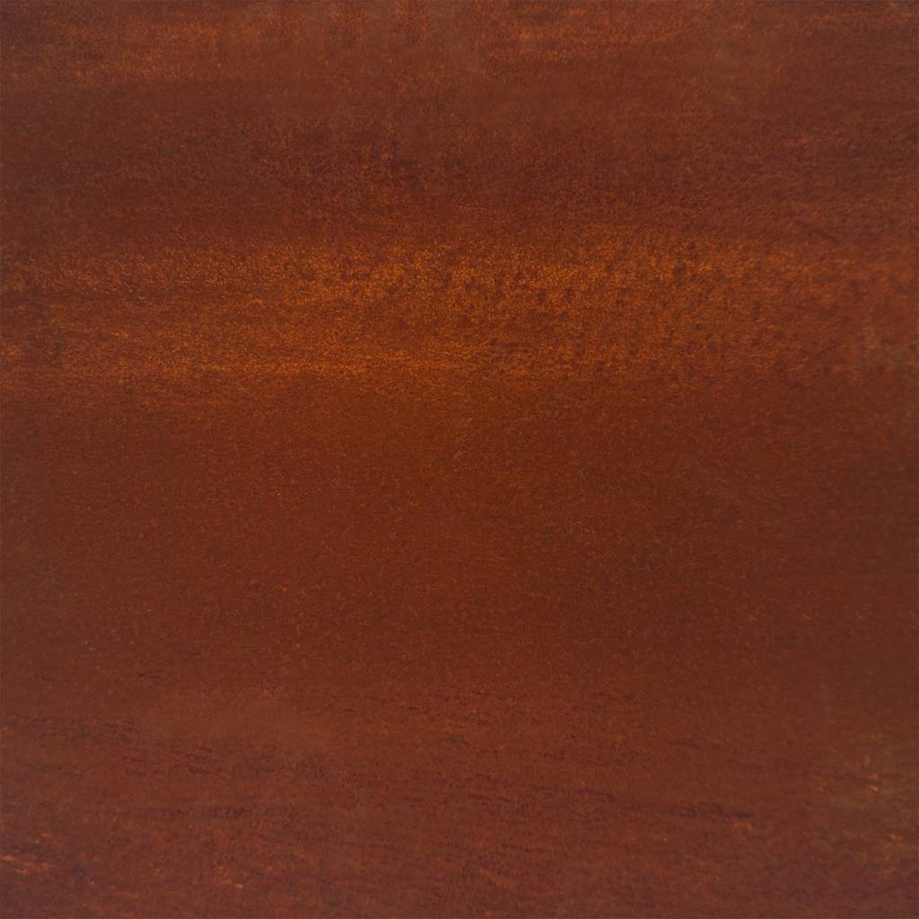 Fioriera Arrugginita 80x80x30 cm in Acciaio Corten
