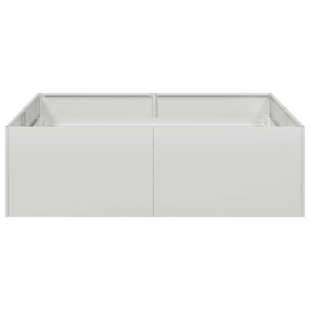 Fioriera 100x100x30 cm in Acciaio Inox