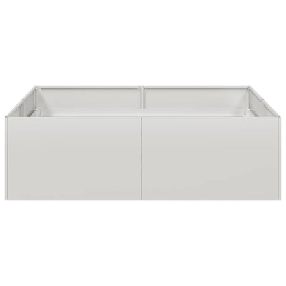 Fioriera 100x100x30 cm in Acciaio Inox