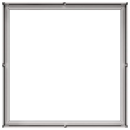 Fioriera 100x100x30 cm in Acciaio Inox | homemem39