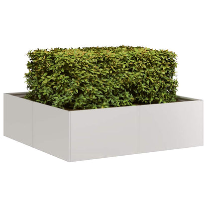 Fioriera 100x100x30 cm in Acciaio Inox | homemem39