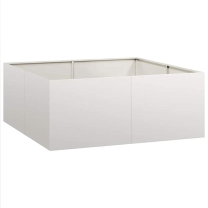 Fioriera 100x100x40 cm in Acciaio Inox