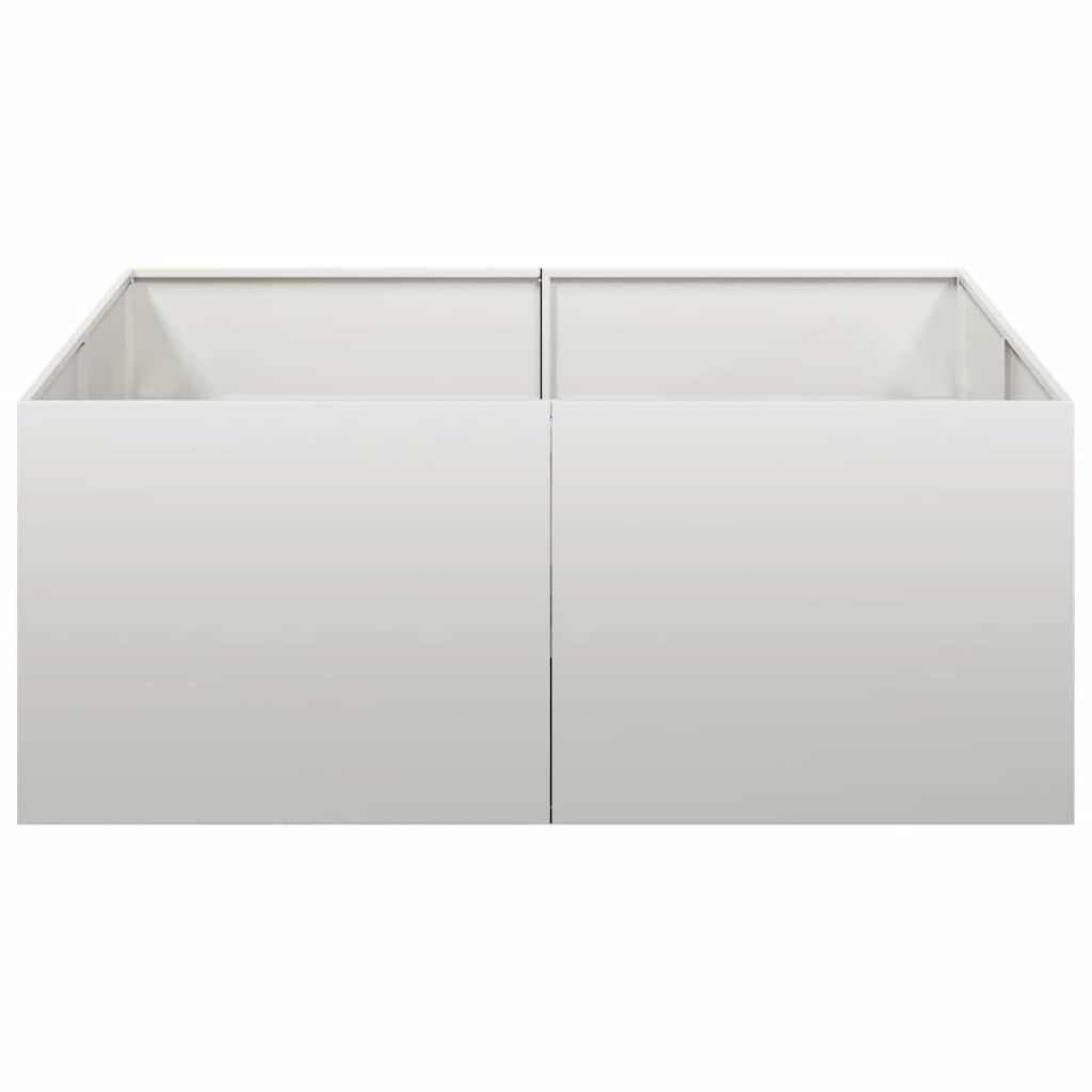 Fioriera 100x100x40 cm in Acciaio Inox