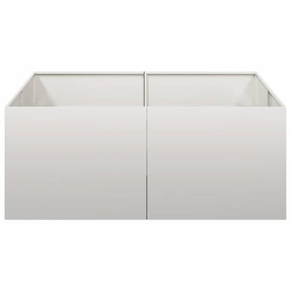Fioriera 100x100x40 cm in Acciaio Inox