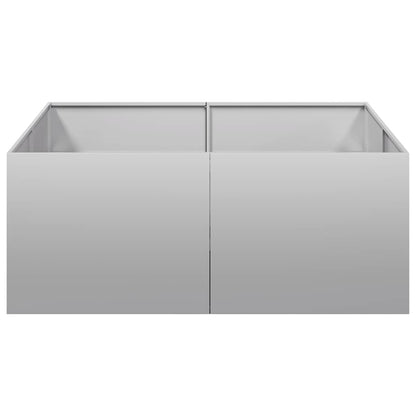 Fioriera 100x100x40 cm in Acciaio Zincato