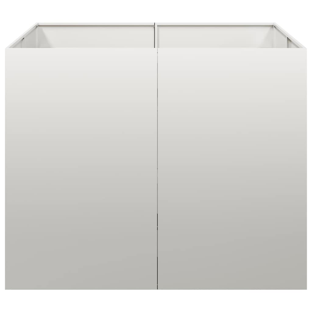 Fioriera 100x100x80 cm in Acciaio Inox