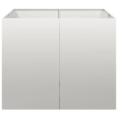 Fioriera 100x100x80 cm in Acciaio Inox