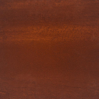 Fioriera Arrugginita 100x100x80 cm in Acciaio Corten