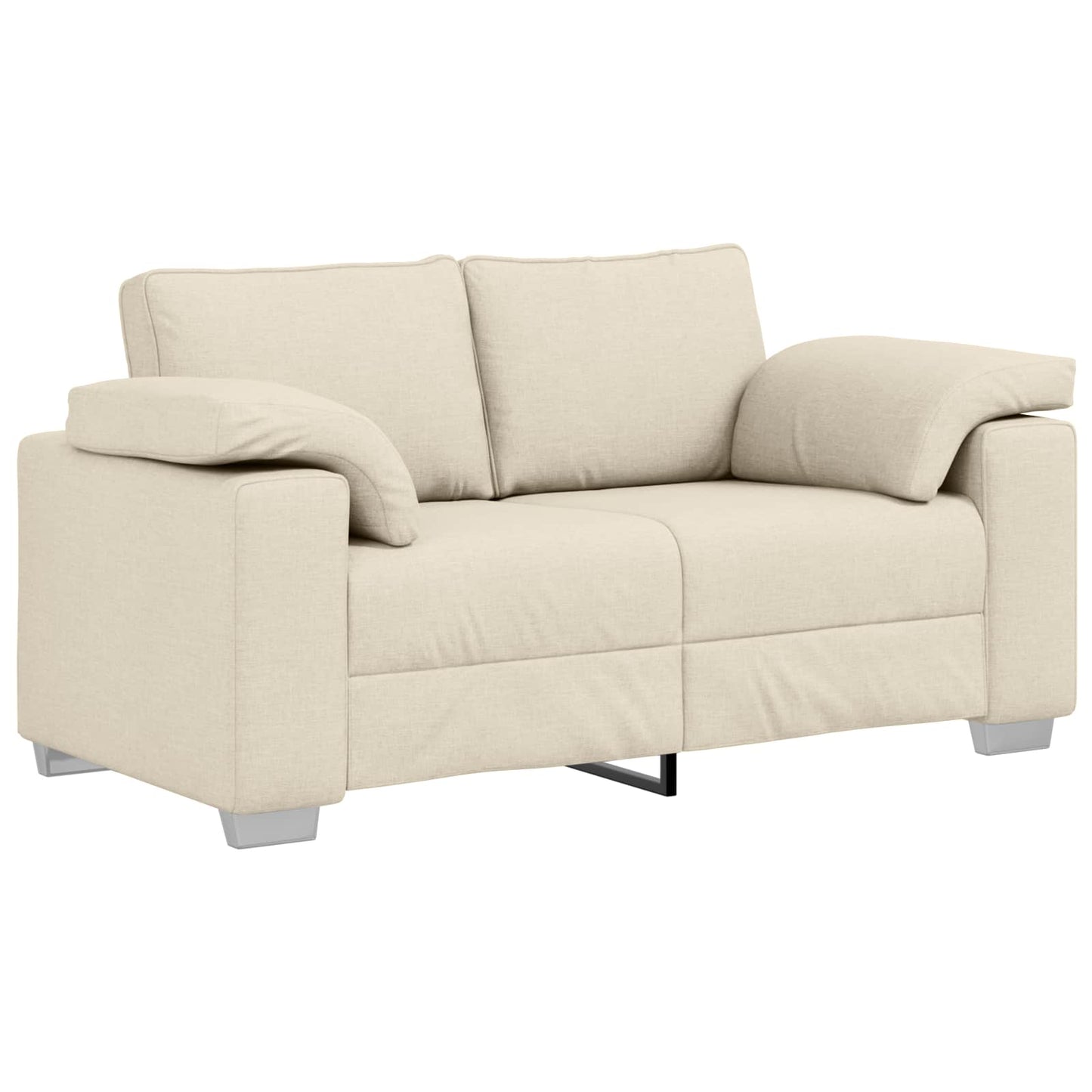 Divano 3 pcs Beige 219 x 80 x 82 cm Tessuto misto lino | homemem39