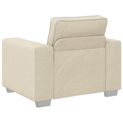 Divano 3 pcs Beige 219 x 80 x 82 cm Tessuto misto lino | homemem39