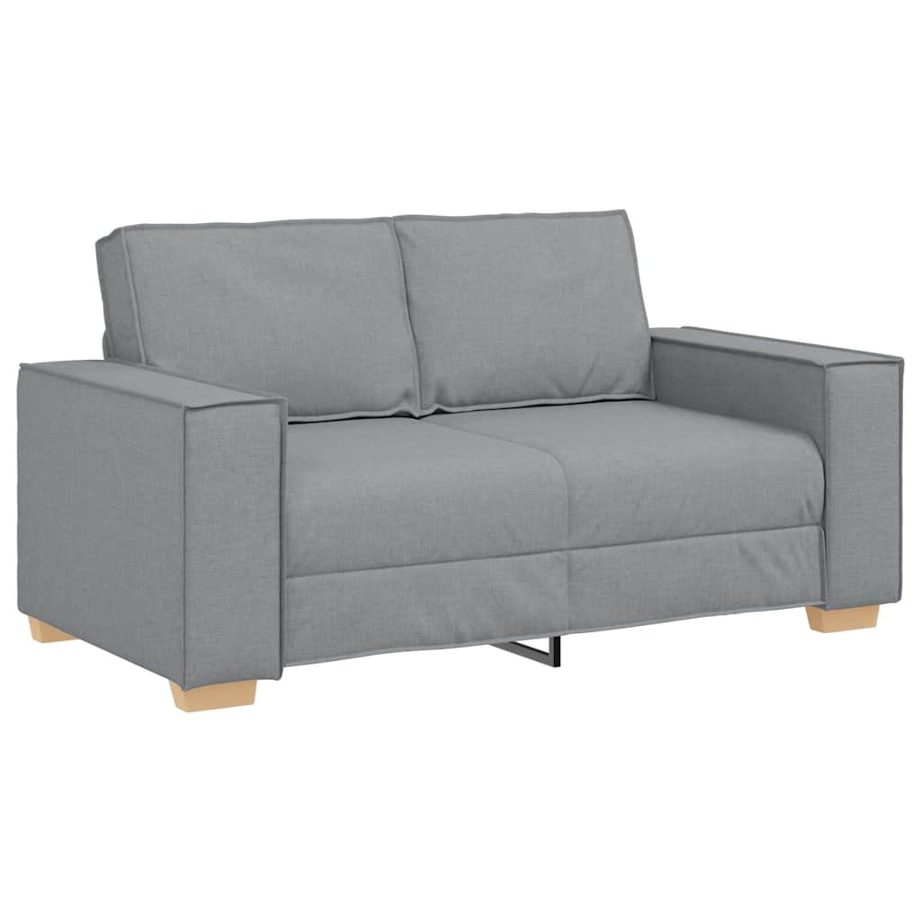 Set di divani con cuscino 3 pcs Grigio 220 x 78 x 84 cm Tessuto - homemem39