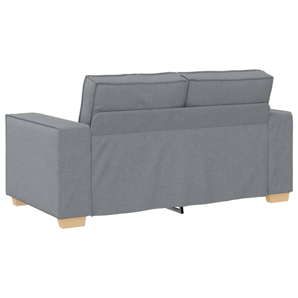 Set di divani con cuscino 3 pcs Grigio 220 x 78 x 84 cm Tessuto - homemem39
