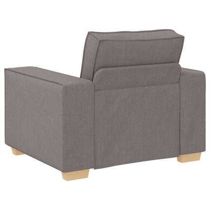 Divano 3 pcs Talpa 220 x 80 x 84 cm Tessuto misto lino