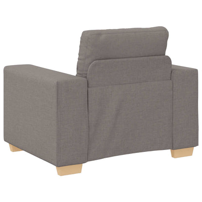 Divano 3 pcs Talpa 221 x 80 x 80 cm Tessuto misto lino