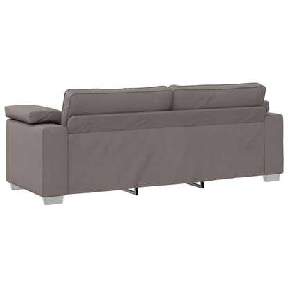 Divano 3 pcs Talpa 219 x 80 x 82 cm Tessuto misto lino