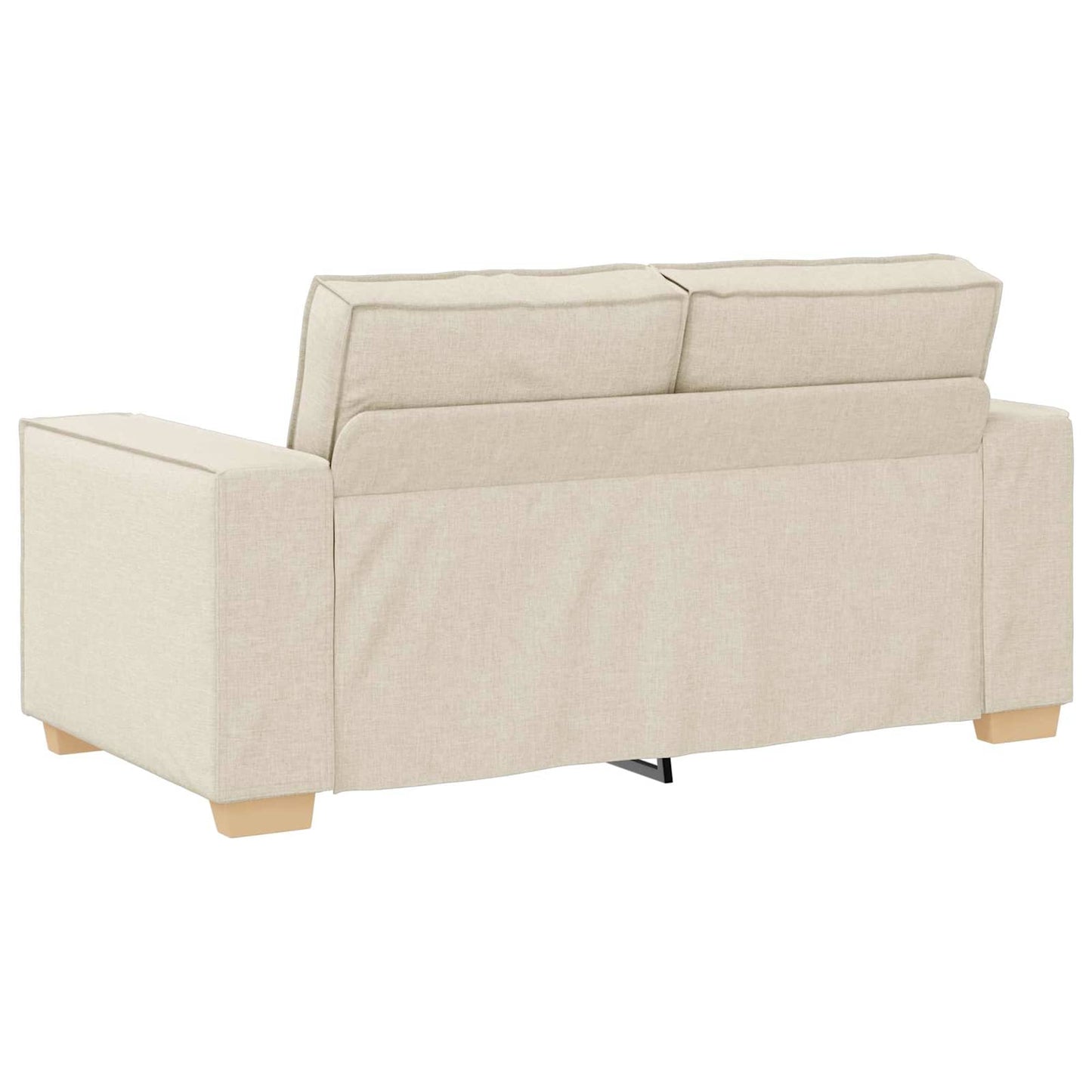 Divano 2 pcs Beige 220 x 80 x 84 cm Tessuto misto lino | homemem39