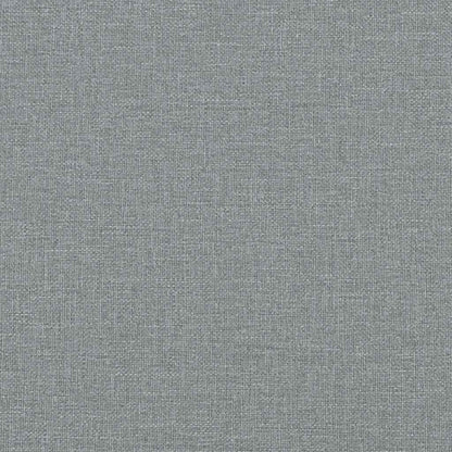 Set di Divani 2 pz con Cuscini Grigio Chiaro in Tessuto - homemem39