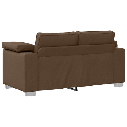 Divano 2 pcs Marrone 219 x 80 x 82 cm Tessuto | homemem39