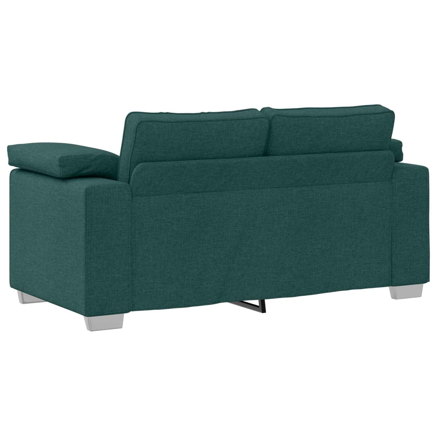 Set di divani 2 pcs Verde Scuro 219 x 77 x 82 cm Tessuto