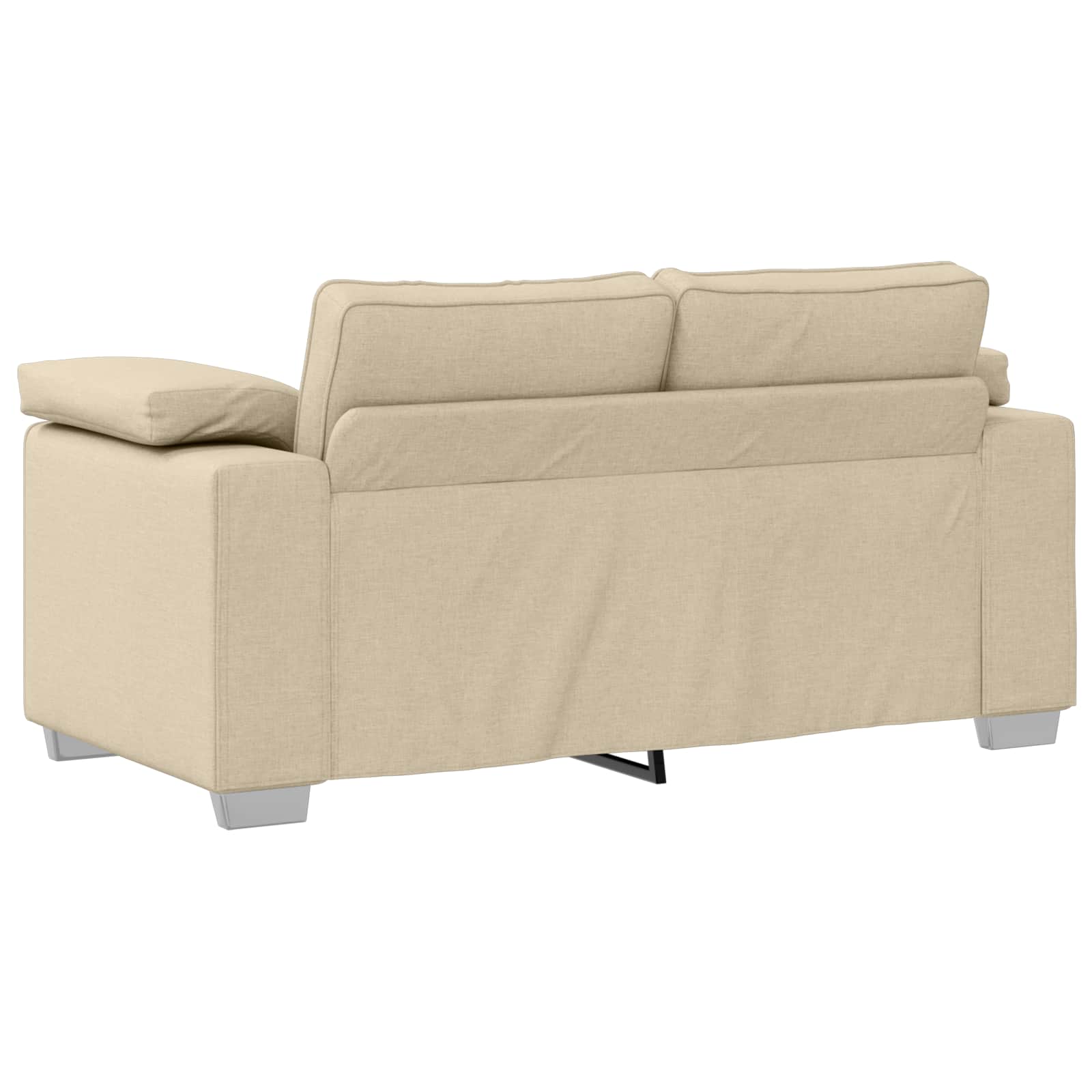 Divano 2 pcs Crema 219 x 80 x 82 cm Tessuto | homemem39