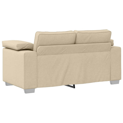 Divano 2 pcs Crema 219 x 80 x 82 cm Tessuto | homemem39