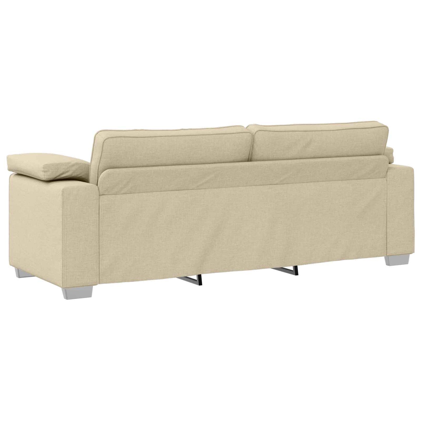 Divano 2 pcs Crema 219 x 80 x 82 cm Tessuto | homemem39