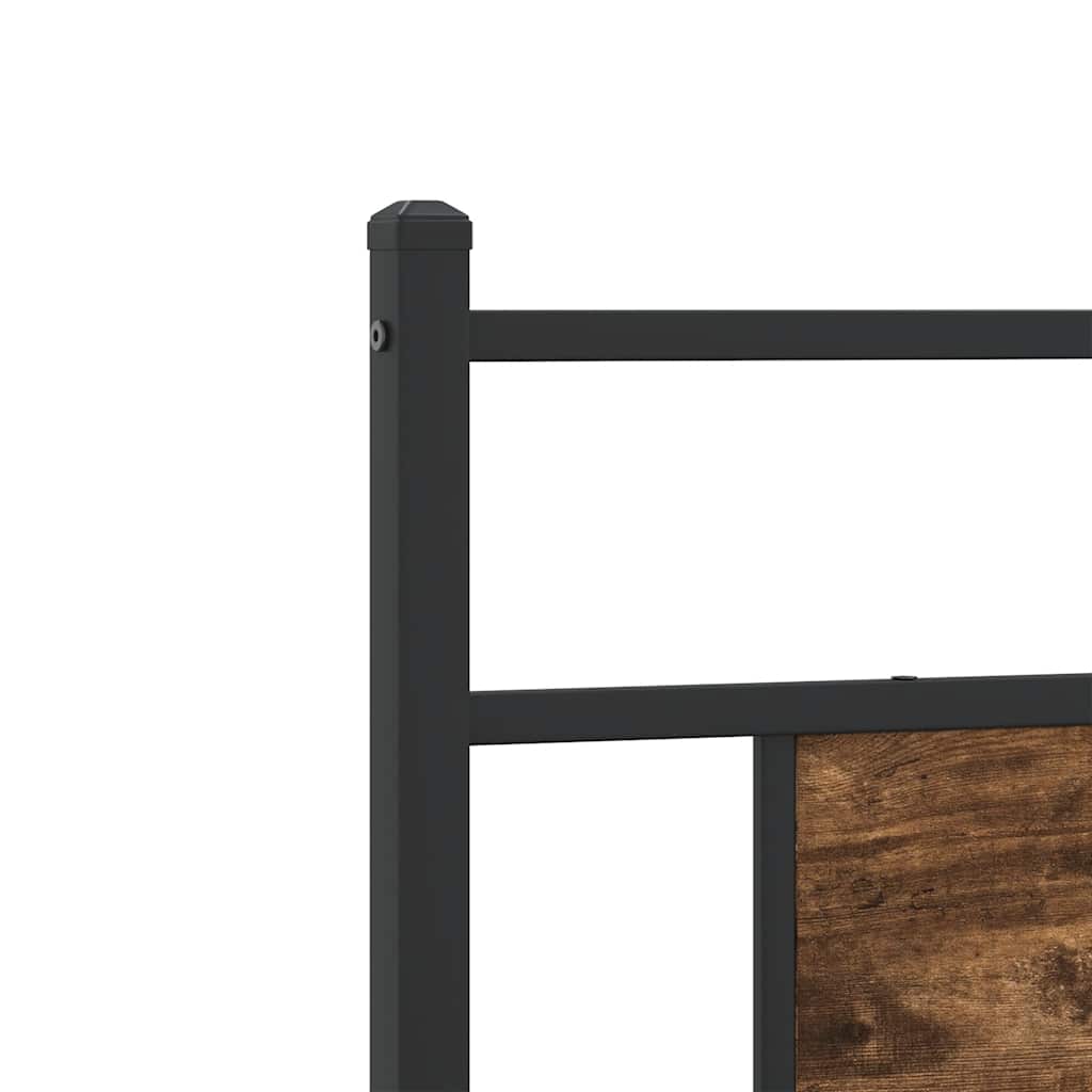 Giroletto senza Materasso Rovere Fumo 90x190 cm in Truciolato