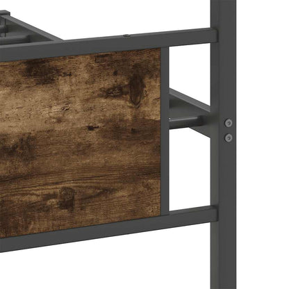 Giroletto senza Materasso Rovere Fumo 107x203 cm in Truciolato