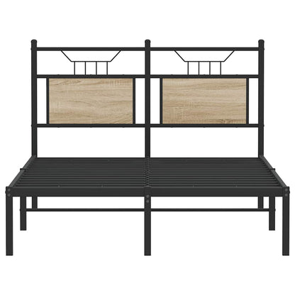 Giroletto senza Materasso Rovere Sonoma 120x200cm in Truciolato