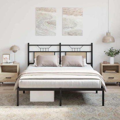 Giroletto senza Materasso Rovere Sonoma 140x200cm in Truciolato