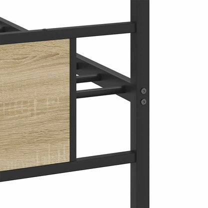 Giroletto senza Materasso Rovere Sonoma 75x190 cm in Truciolato