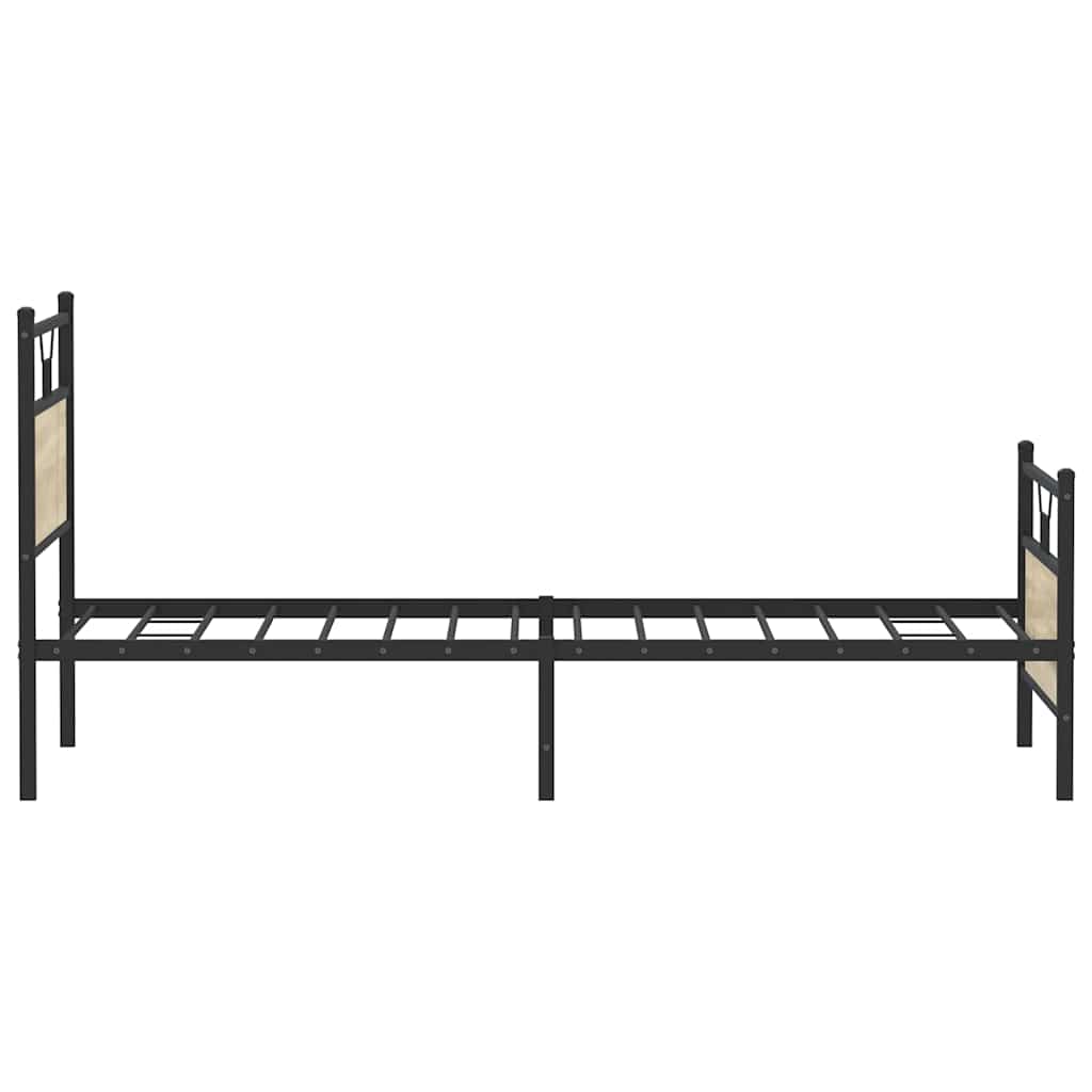 Giroletto senza Materasso Rovere Sonoma 107x203cm in Truciolato