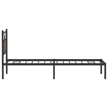 Giroletto senza Materasso Rovere Marrone 107x203 cm Truciolato