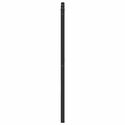 Testiera Rovere Marrone 137 cm in Legno Multistrato e Acciaio - homemem39