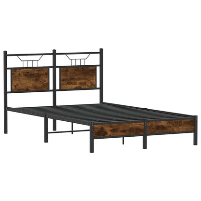 Giroletto senza Materasso Rovere Fumo 120x190 cm in Truciolato
