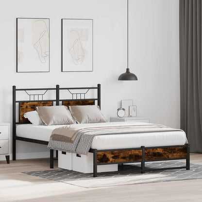 Giroletto senza Materasso Rovere Fumo 120x190 cm in Truciolato