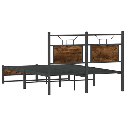 Giroletto senza Materasso Rovere Fumo 120x190 cm in Truciolato