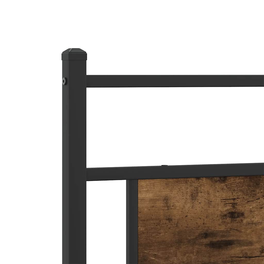 Giroletto senza Materasso Rovere Fumo 107x203 cm in Truciolato