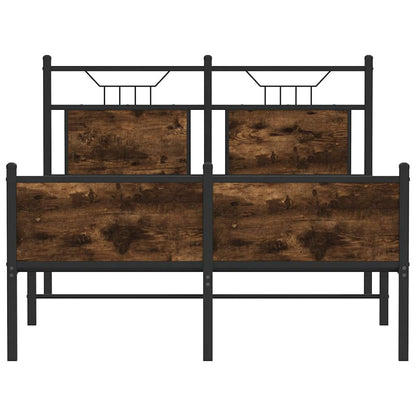 Giroletto senza Materasso Rovere Fumo 120x190 cm in Truciolato