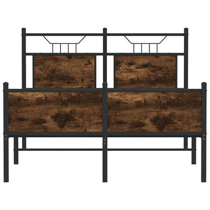 Giroletto senza Materasso Rovere Fumo 120x200 cm in Truciolato