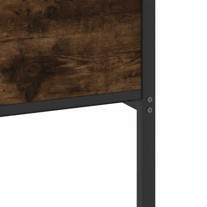 Giroletto senza Materasso Rovere Fumo 140x190 cm in Truciolato