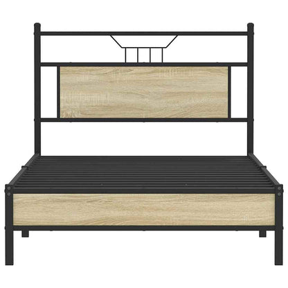 Giroletto senza Materasso Rovere Sonoma 107x203cm in Truciolato | homemem39