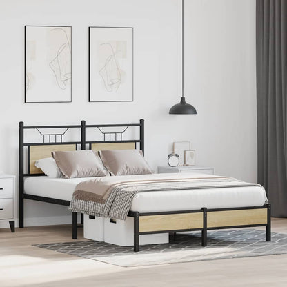 Giroletto senza Materasso Rovere Sonoma 120x200cm in Truciolato
