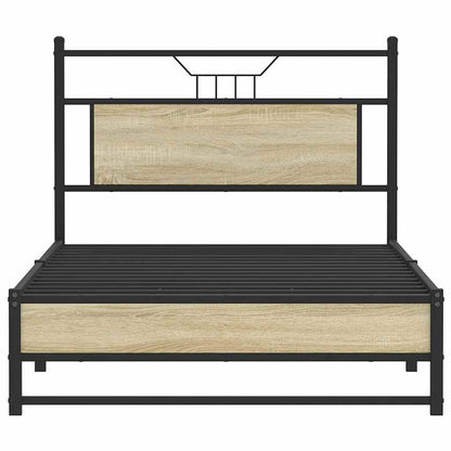 Giroletto senza Materasso Rovere Sonoma 100x200cm in Truciolato